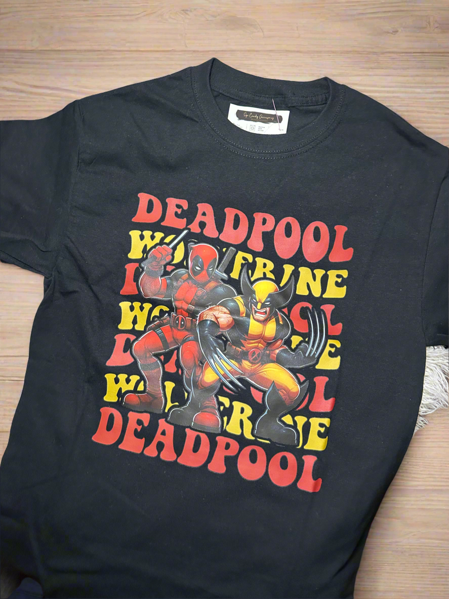 Deadpool Wolverine - Adult T-Shirt - RTS