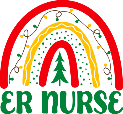 ER Nurse Christmas T-SHIRT - 16 Designs - Unisex