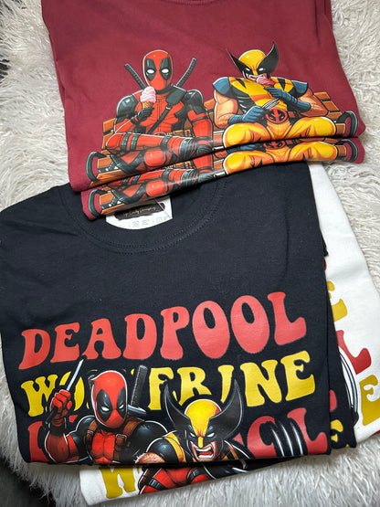 Deadpool Wolverine - Adult T-Shirt - RTS