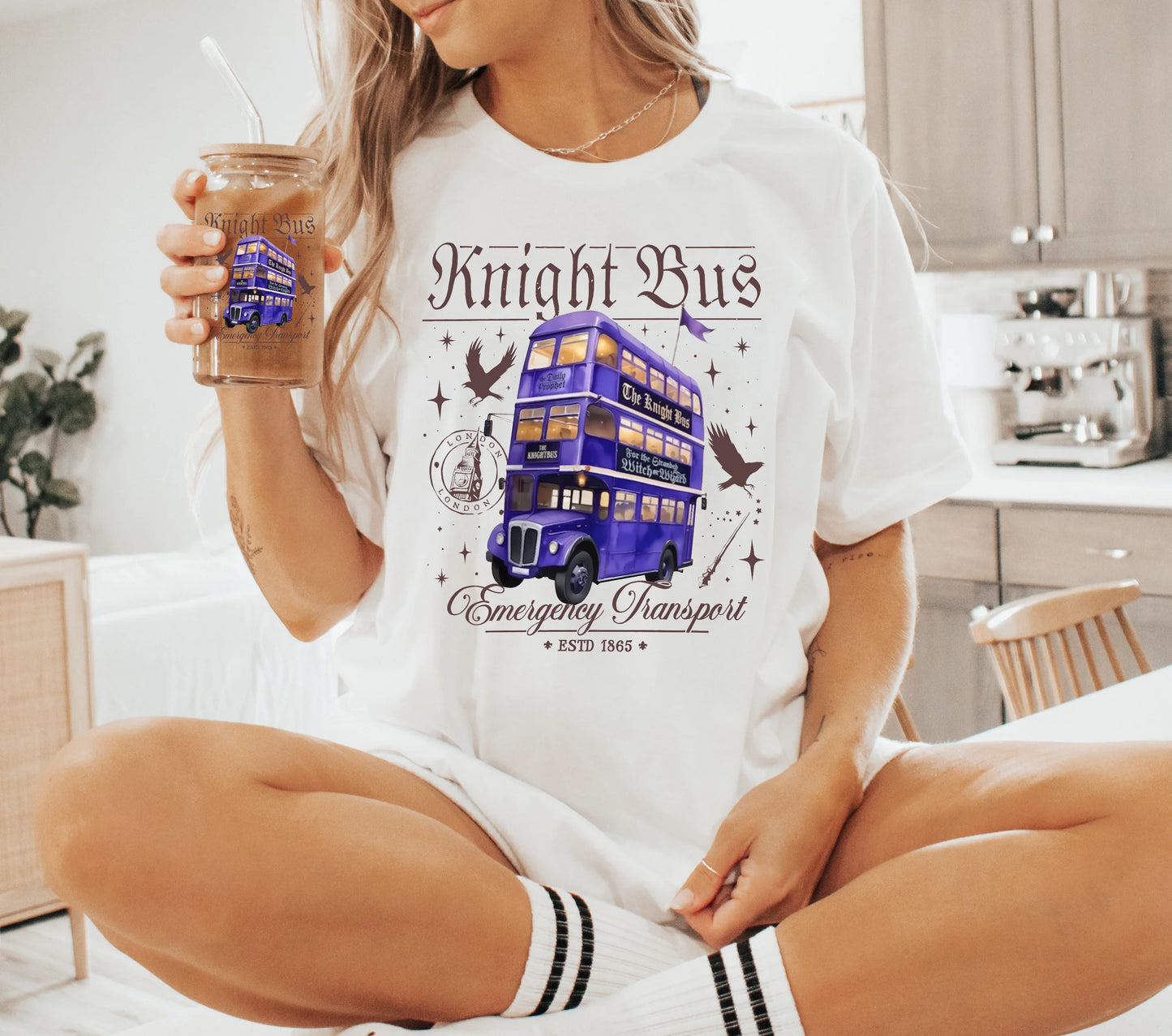 Purple Bus Adult & Kids T-Shirt | Sweater