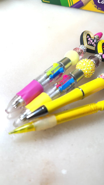 Teach Beaded Pens & Mechanical Pencil