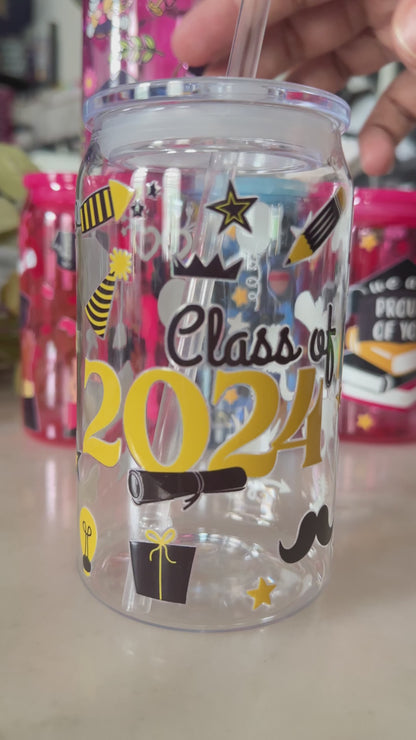 Graduate - 16oz Acrylic Can- RTS