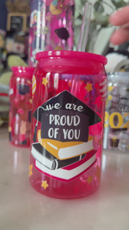 Graduate - 16oz Acrylic Can- RTS