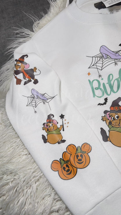 Bibbidi Bobbidi Boo- Spooky Season- Adult & Kids Crewneck Sweater